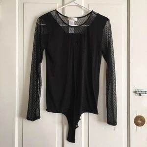 Black bodysuit